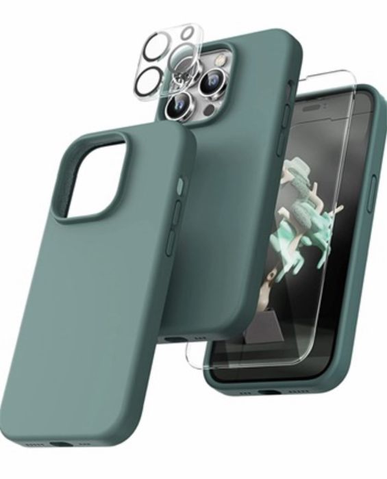 iPHONE 14/15/16/PRO/MAX/PLUS Husa Series + Folie Sticla + Folie Camera