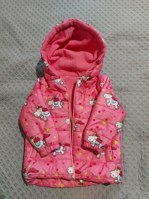 Куртки для девочек, джинсы, осенние