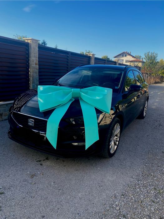 Голяма панделка за кола,декор, изненада, подарък,автомобил, сватба