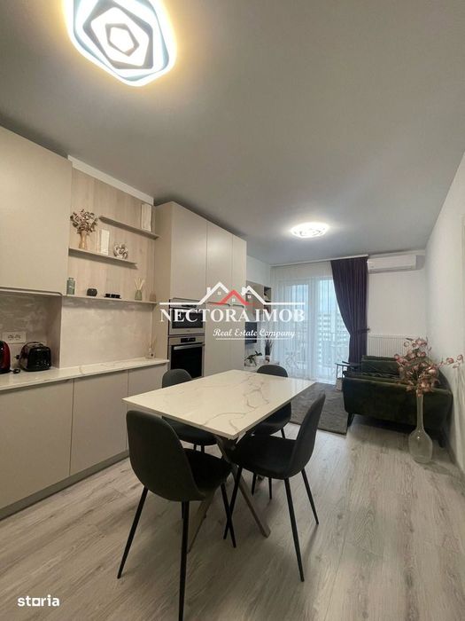 NECTORA IMOB-Apartament 2 camere,Utilat,Prima Onestilor,44 mp, Parcare