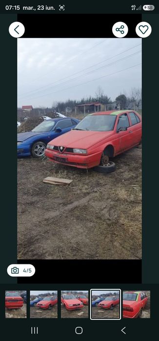 Alfa romeo 155 twinspark pt piese