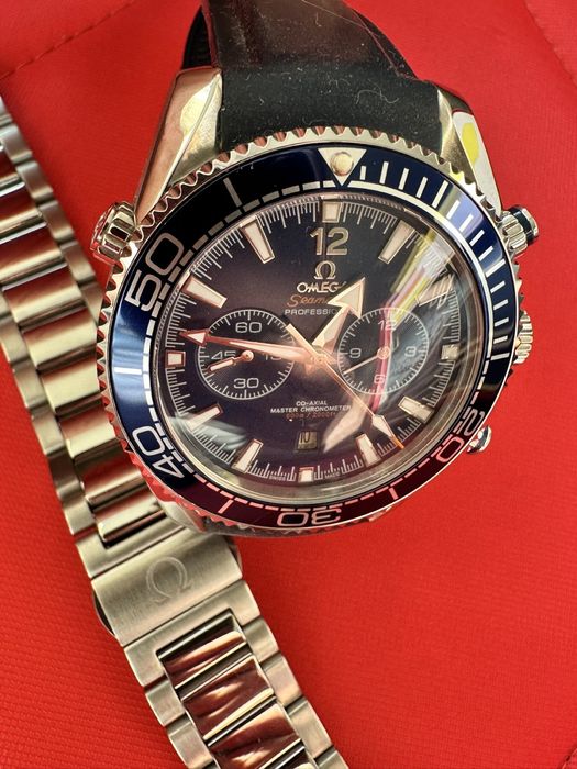 OMEGA Seamaster автоматичен мъжки часовник + метална верижка