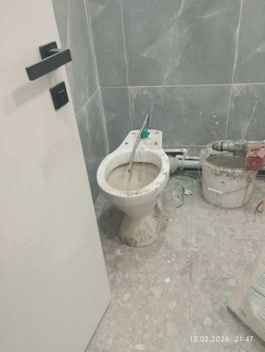 Унитаз для использования во время ремонта