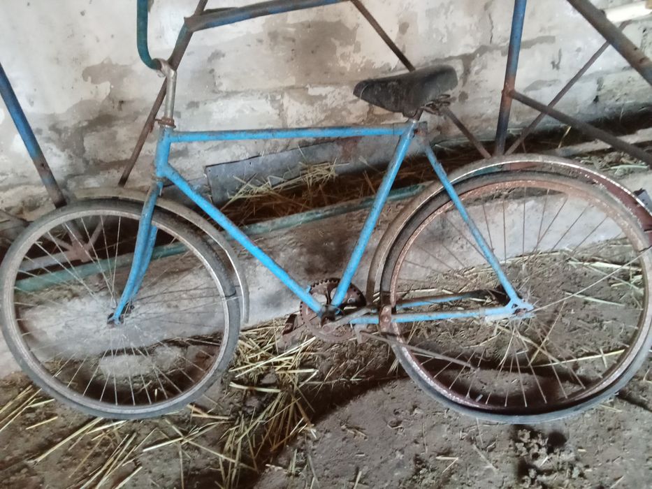 Старый велик урал