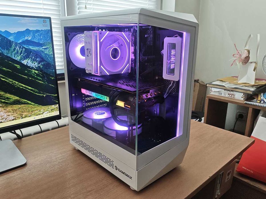Геймърски компютър, Ryzen 7500F, Rtx 3070, 32gb DDR5, 1tb Nvme
