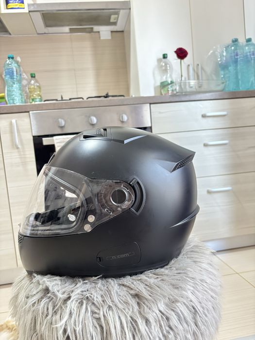 Casca moto neagra   nolan