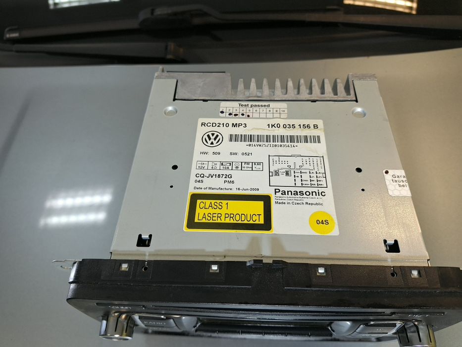Оригинална музика Vw RCD210 mp3