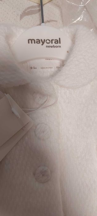 Mayoral бебе рокля, обувки, палто