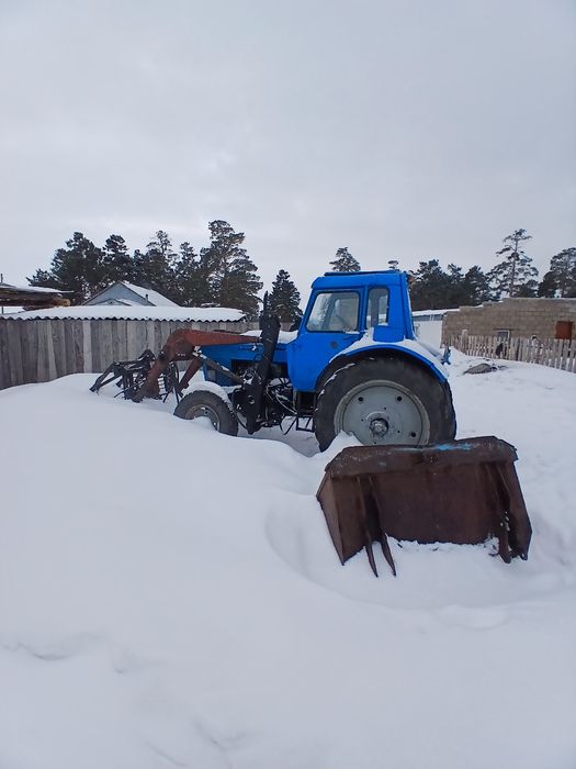 Продам трактор Мтз 80 с куном село Макпал