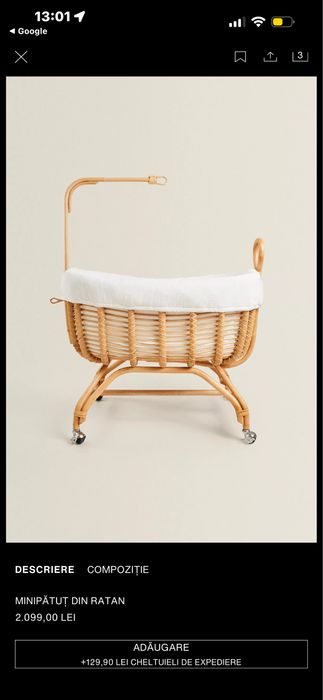 Patut cosulet Zara Home