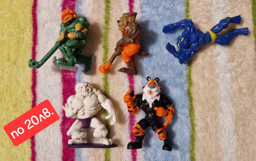 Разбойници MIMP Monster Wrestlers in my Pocket от 1995 vintage toys
