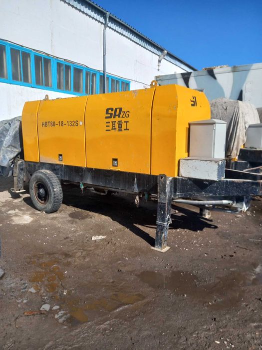 Электрический бетононасос, бетононасос 80 куб.