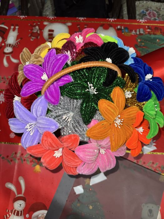 Искуственные цветы на заказ для подарков