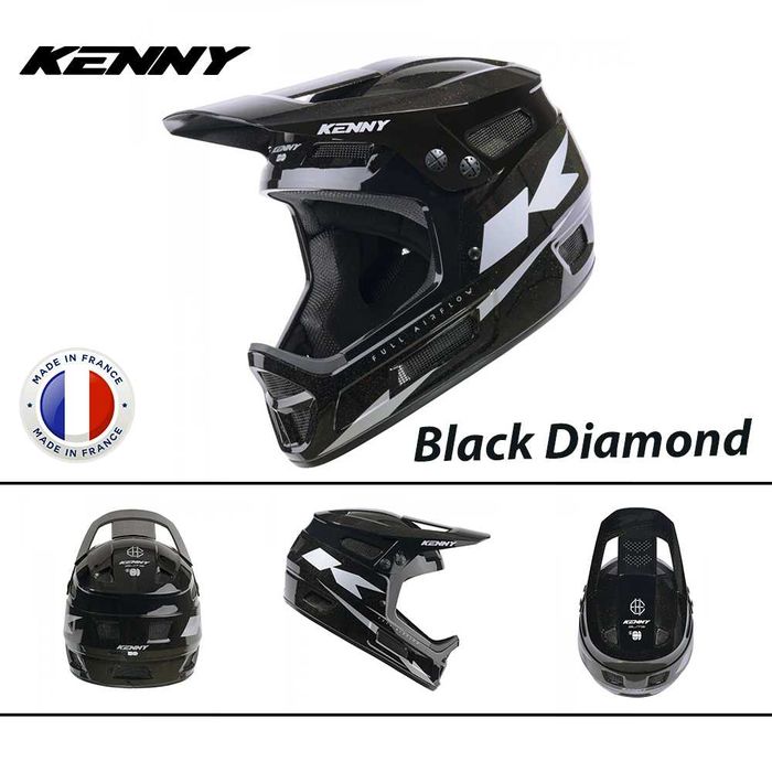 Кросова каска KENNY ELITE 2025 Full Face, EN Сертифицирана, ФРАНЦИЯ