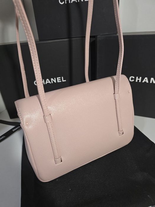 Налична чанта Chanel Preppy Coco pink
