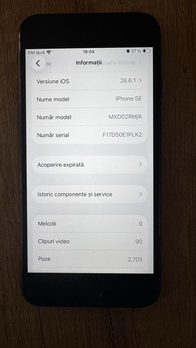 iPhone SE 2020 in stare foarte buna