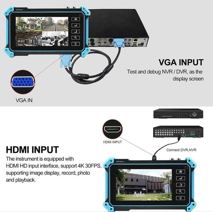 Тестер для видеонаблюдения CCTV IPC 5200