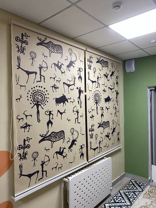 Ролл шторы и жалюзи с ВАШИМ ЛОГО