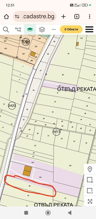 Продава се Парцел в София, Бенковски - 4656 кв.м за 55 €/кв.м - Снимка #3