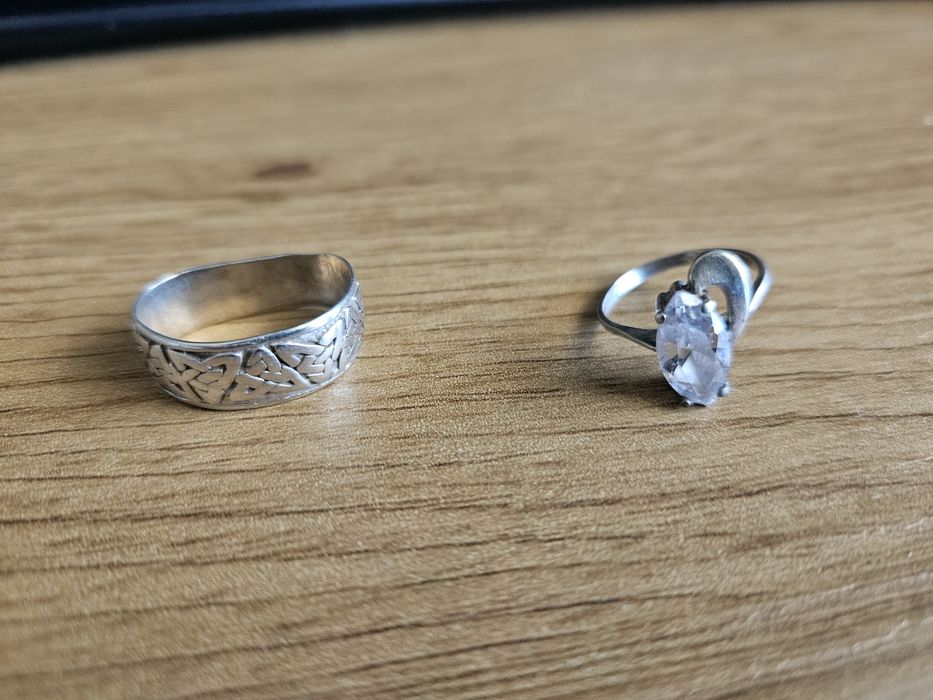 Сребърни бижута  пръстени гривни висулки