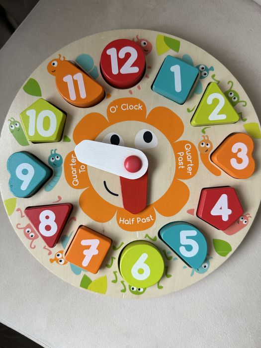 Часы головоломка от Hape