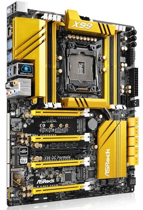 Дъно Дънна платка ASRock X99 OC Formula 2011-3 6 от 8 рам слота