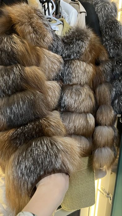 Haina de blana vulpe maro se face si vesta