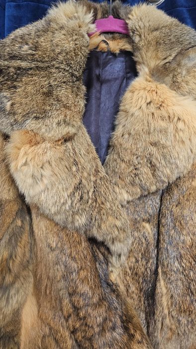 Vestă din blană naturală de iepure – elegantă, stare foarte bună