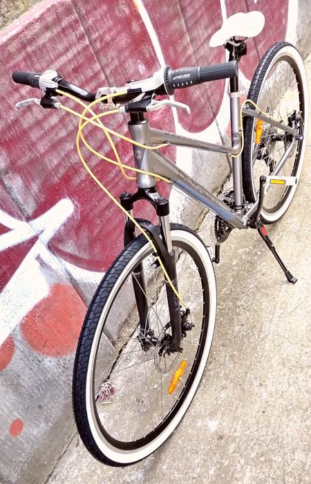 Bicicleta/biciclete/MTB/discuri/aluminiu/Rockrider/Devron