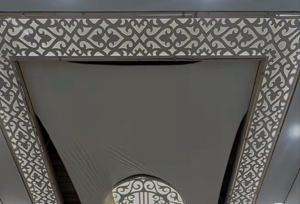 Световой потолок из ПВХ.