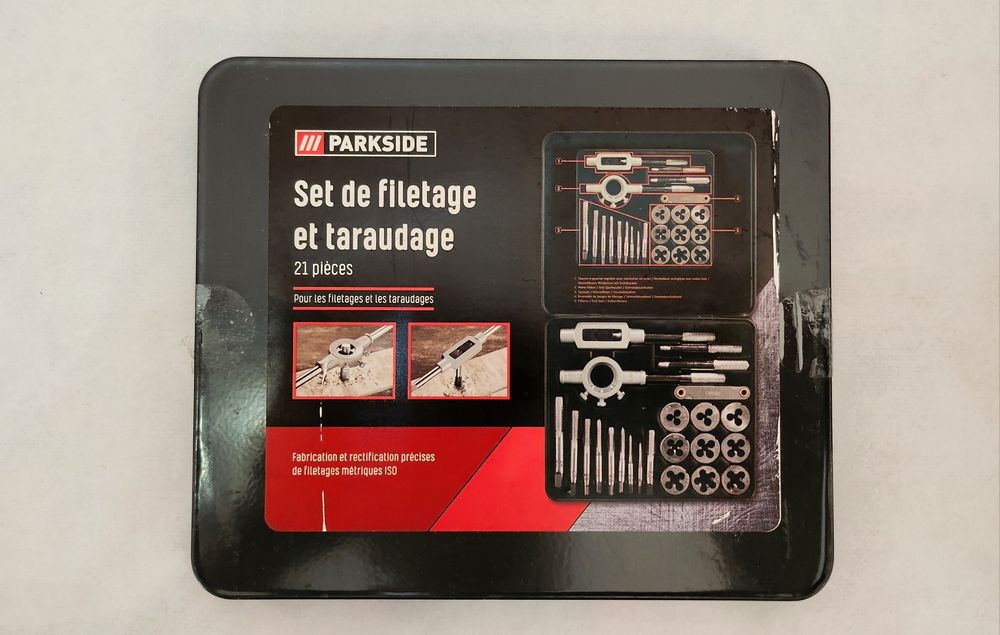 Trusa filiere si tarozi, pentru filete interne si externe - SIGILAT