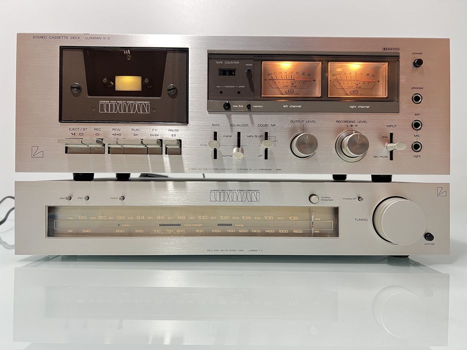 Deck Luxman K-5 si Tuner Luxman T2