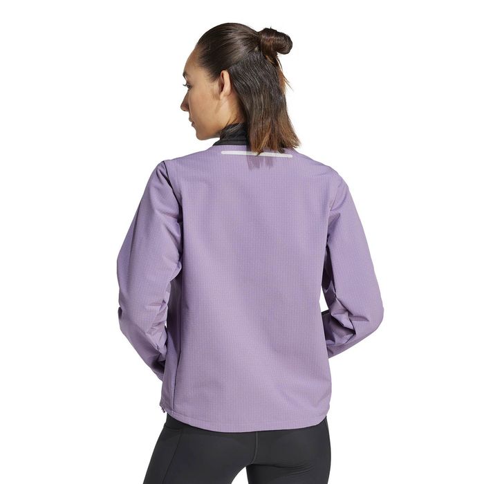 Дамско горнище : Adidas Women’s Running Jacket Ultimate Cold Shadow Violet XS
