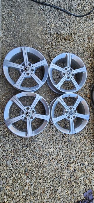 Jante  R17 original senzori Mercedes A-Class  CLA C-Klass 5x112 Et.44 6.5Jx17 Audi Vw Passat Sharan Golf Skoda Kodiaq BMW A4 A6