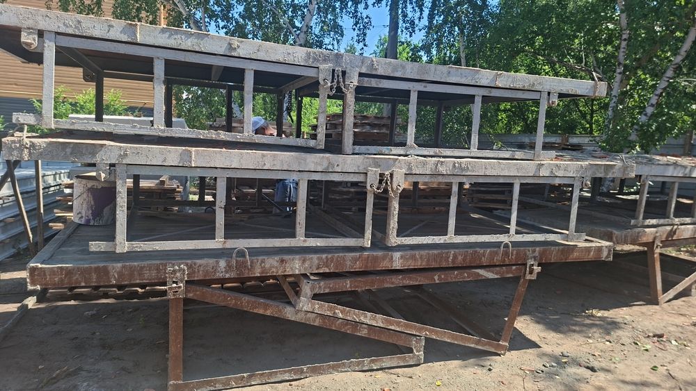 Столы каменщика мульды