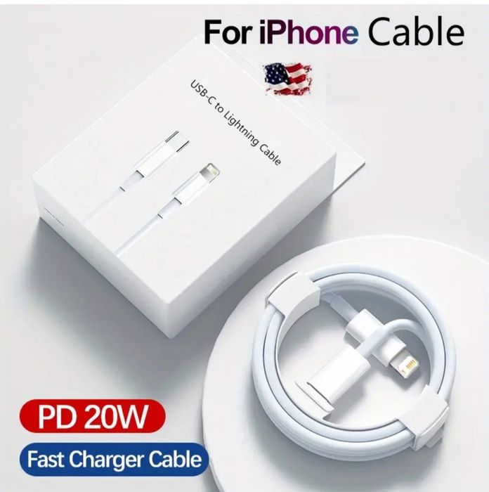 2M-Încărcare rapidă  Cablu iPhone compatibil cu14,13,12,11,10,X,XS,XR,