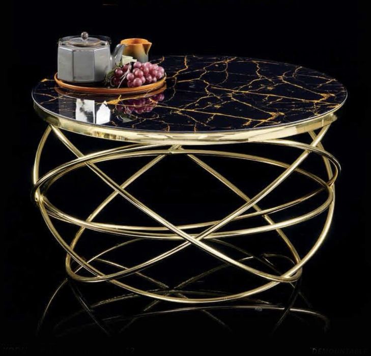 Masuta de cafea aurie