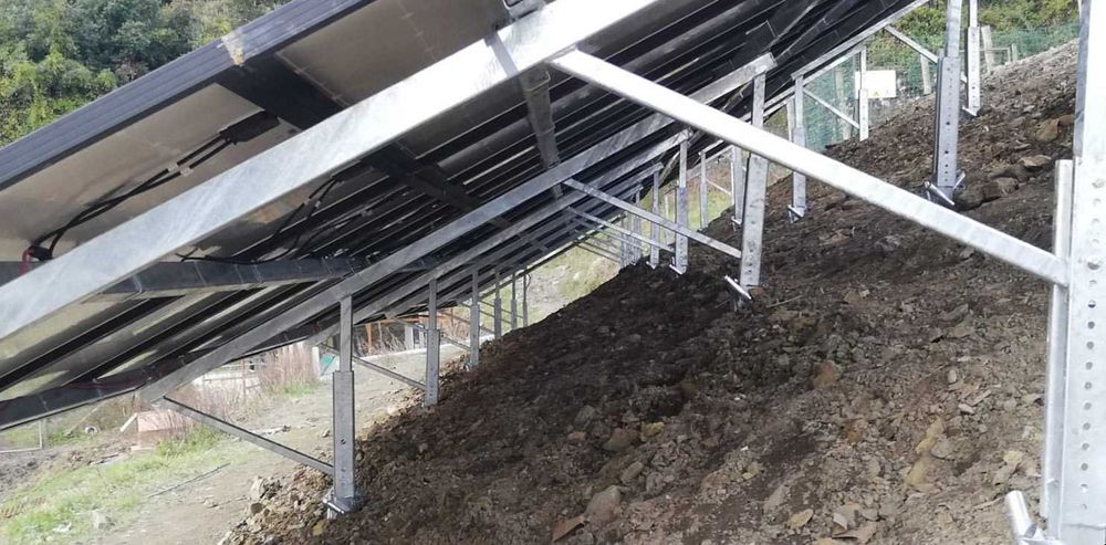 Конструкция за соларни панели – 10 бр. | 1400 € | Наземна