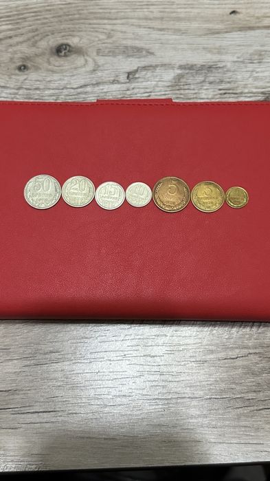 Годовой набор мотет ссср за 1978г