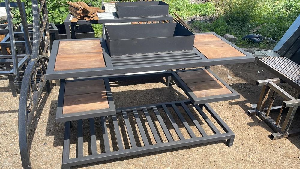 Садовая качеля мангалы урны