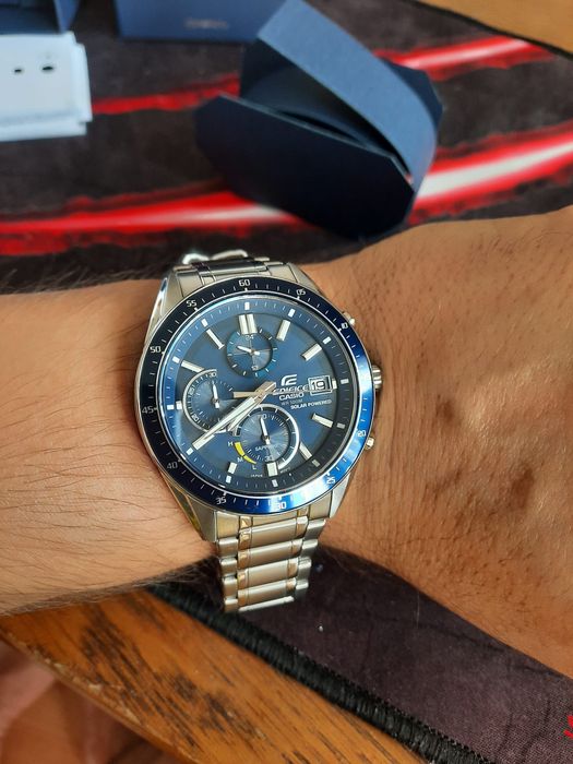 Casio Edifice EFS 570D  Solar Safir