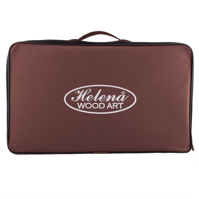 Joc table si sah din lemn masiv si sidef. Cadoul perfect. King 2168