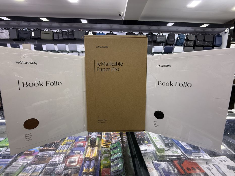 reMarkable Paper Pro + Marker Plus + Book Folio