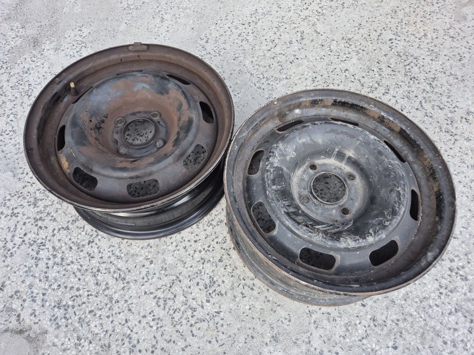 2бр. 4х108/15 Пежо Ситроен джанти 4x108/15 железни стоманени