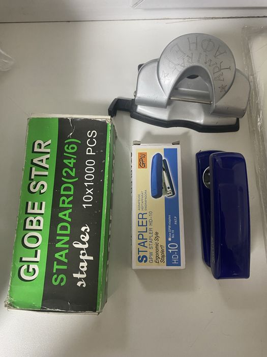 Запаски на степлер, скобы
