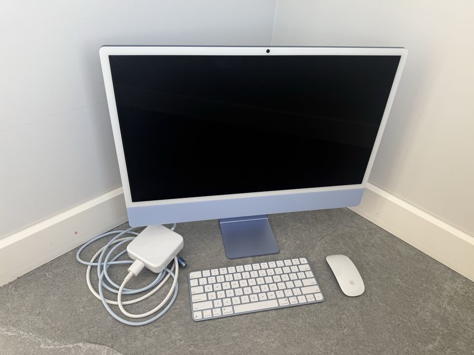 Apple iMac 24 2024 MWUF3 синий