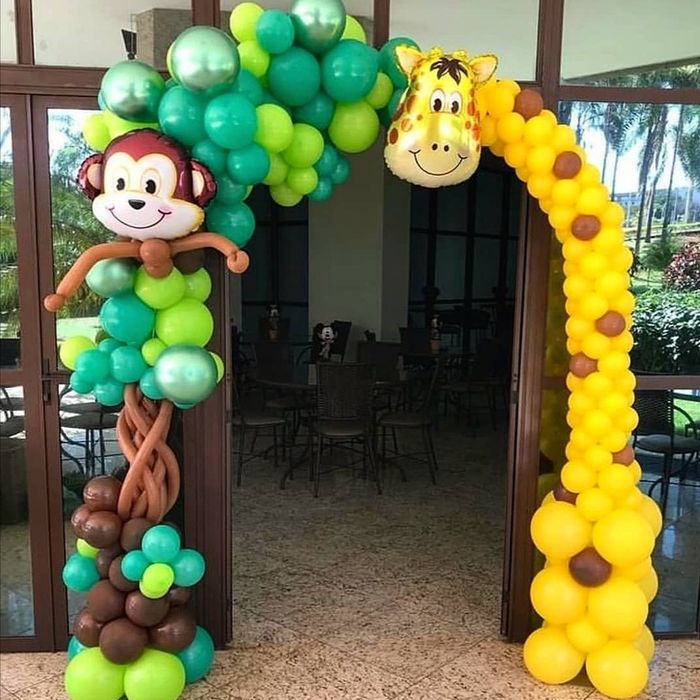 Арки из воздушных шаров