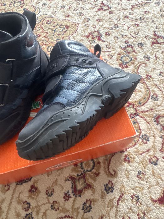 демисезонные ботинки на мальчика 25 р