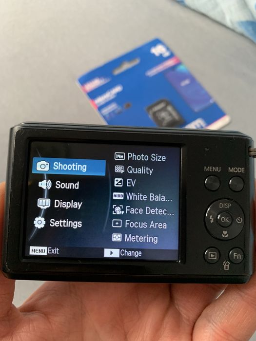 Camera foto digitala SAMSUNG ES90 Black, 14.2MP CCD, 5x Optical Zoom, 16GB,