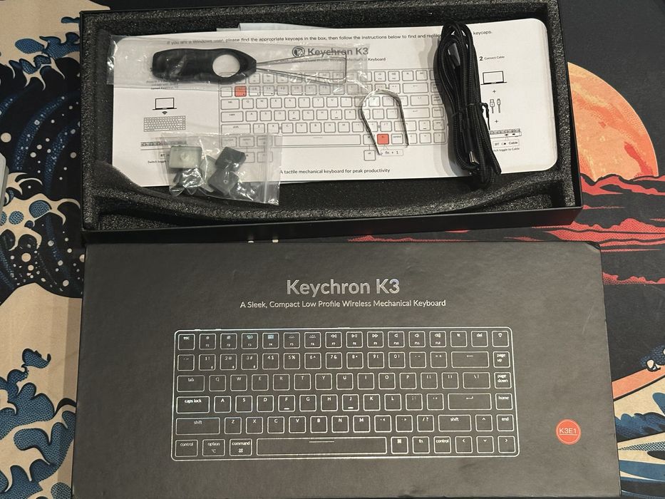 Беспроводная игровая клавиатура Keychron K3